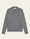 BILLY MOULINE KNIT POLO BLACK GREY (100)