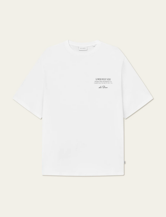 WEST SIDE BACK PRINT T-SHIRT WHITE