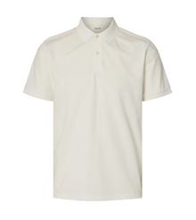  FAVE SS POLO CLOUD DANCER BUTTON
