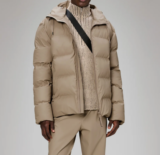 ALTA PUFFER JACKET BEIGE