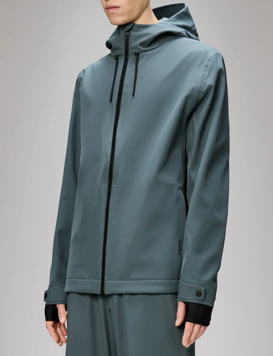 SUVA SOFTSHELL JACKET LAGOON