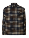 PABLO WOOL BLEND OVERSHIRT BROWN MELANGE