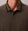 MONOGRAM PIQUE POLO BELUGA (PAR)