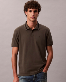  MONOGRAM PIQUE POLO BELUGA (PAR)