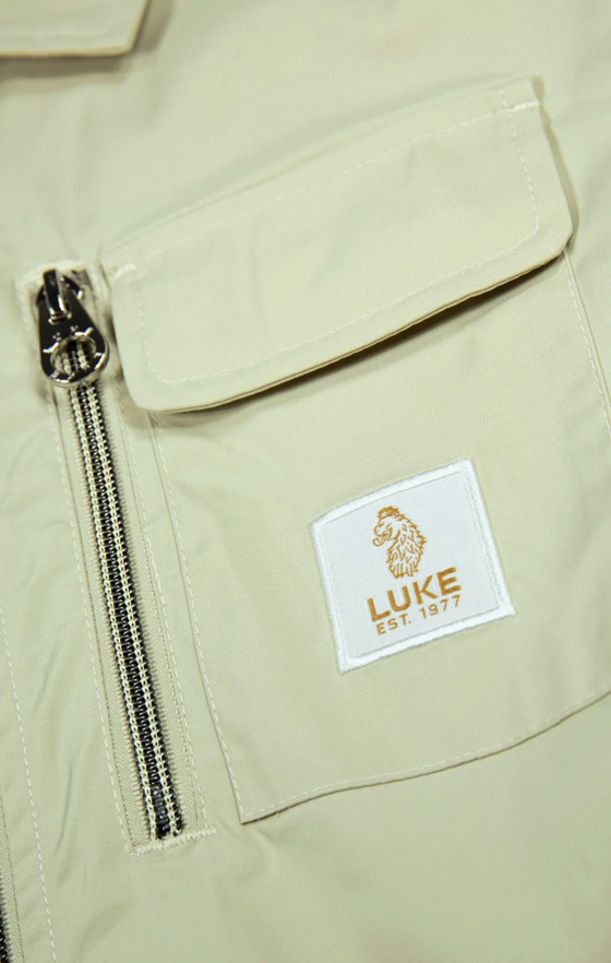 VIETNAM ZIP THROUGH JACKET PALE GREEN
