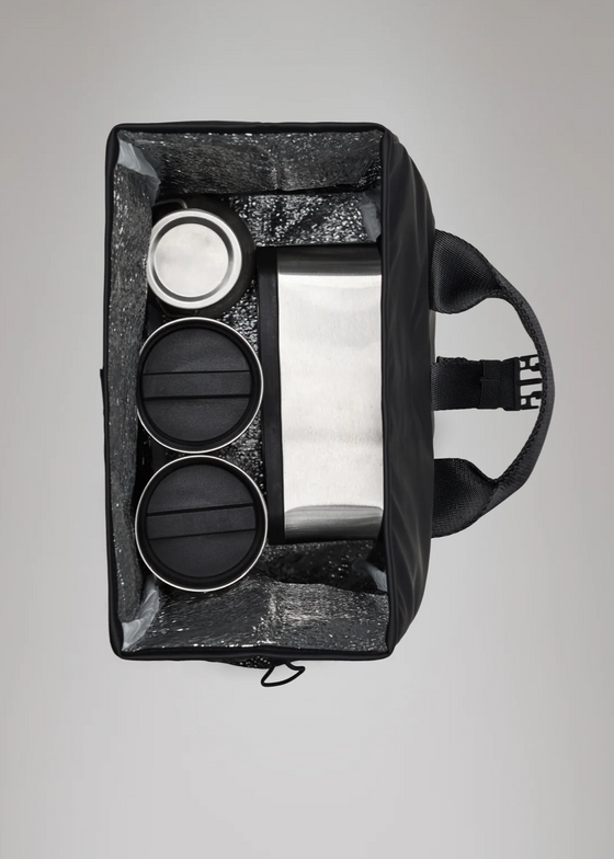 LUNCH BAG LARGE BLACK