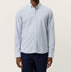 KONRAD STRIPE COTTON LINEN SHIRT ALLURE
