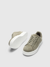 DAVID 2 SUEDE TRAINER LICHEN GREEN