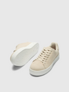 DAVID 2 SUEDE TRAINER WHITE