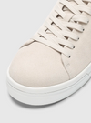 DAVID 2 SUEDE TRAINER WHITE