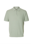 CRAN STRUCTURE ZIP POLO AQUA GREY