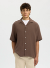 CAL RESORT SHIRT CHOCOLATE CHIP OSZ