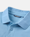FALMOUTH SS POLO FJORD BLUE