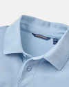 FALMOUTH SS POLO FOG BLUE