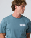CALSHOT T-SHIRT FOG BLUE