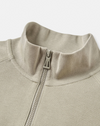 HAYLE 1/4 ZIP KELP