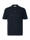 MATTIS CABLE POLO SKY CAPTAIN