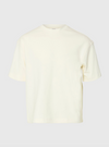 ASPEN INTERLOCK T-SHIRT EGRET