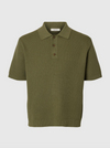DANE SS POLO LICHEN GREEN