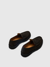 HUGO SUEDE PENNY LOAFER DEMITASSE