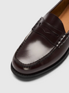 BOBBY LEATHER PENNY LOAFER DEMITASSE