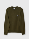 MERINO CREW KNIT KHAKI