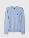MERINO CREW KNIT SKY BLUE