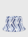 KINGSLEIGH BUCKET HAT BLUE REVERSIBLE