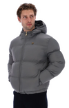 DESMOND HOODED PUFFER GUNMETAL