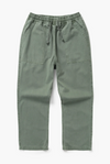 PIGMENT HERRINGBONE CHEF PANTS OLIVE
