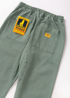 PIGMENT HERRINGBONE CHEF PANTS OLIVE