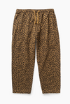 PATTERNED EASY CHEF PANTS BROWN LEOPARD