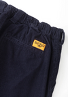 FINE CORD WAITER PANTS DARK NAVY