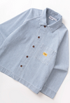 HOUSE GINGHAM OVERSHIRT BLUE