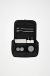 TEXEL HANGING WASH BAG BLACK