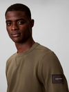 BADGE CREW SWEAT OLIVE NIGHT LI1