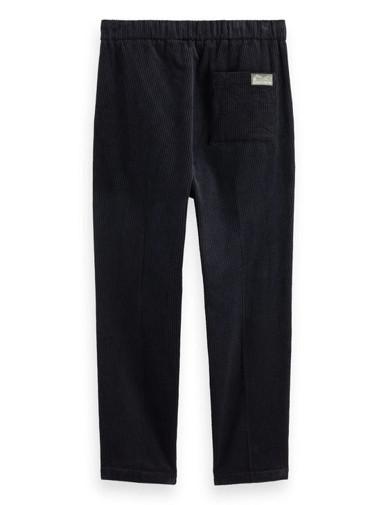 LOOSE TAPER CORDUROY JOGGER DARK GREY