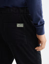 LOOSE TAPER CORDUROY JOGGER DARK GREY