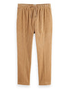 LOOSE TAPER CORDUROY JOGGER BEIGE