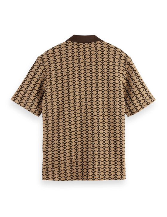 TOWELLING PRINTED RLX POLO TANNIN