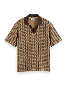  TOWELLING PRINTED RLX POLO TANNIN