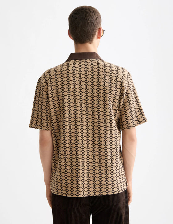 TOWELLING PRINTED RLX POLO TANNIN