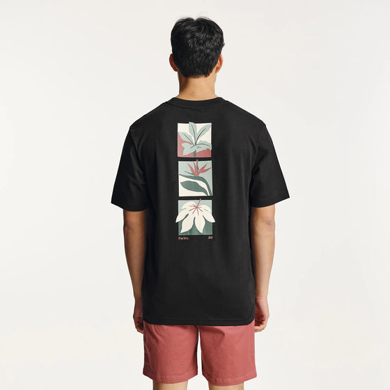 FLORA T-SHIRT BLACK