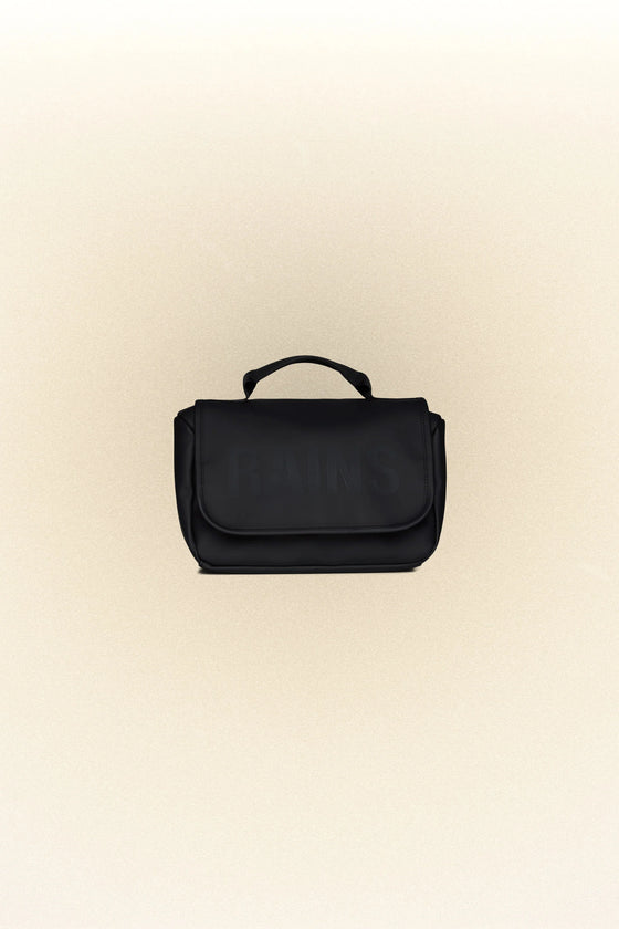 TEXEL HANGING WASH BAG BLACK