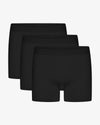 3 PACK BOXER BRIEFS TRIPLE BLACK