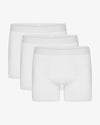 3 PACK BOXER BRIEFS TRIPLE WHITE