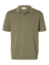 MATTIS  LINEN BLEND SS POLO VETVER