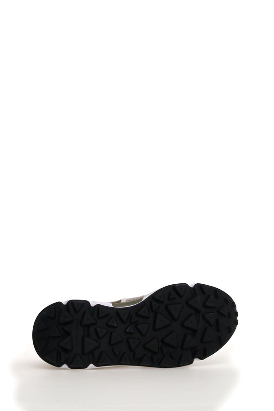 YAMANO 3 SUEDE / NYLON RIPSTOP SNEAKER - GREY / LIGHT GREY IB45