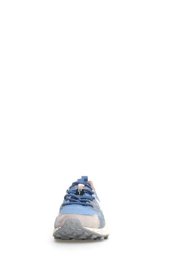 YAMANO 3 SUEDE / KNITTED MESH SNEAKER - AZURE / LIGHT BLUE 2C19