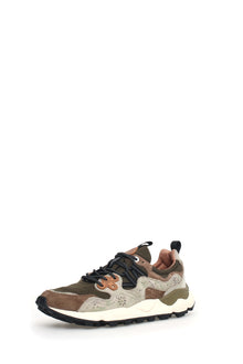  YAMANO 3 UNI LEATHER/CAMO/NYLON BLACK-MILITARY 1A24